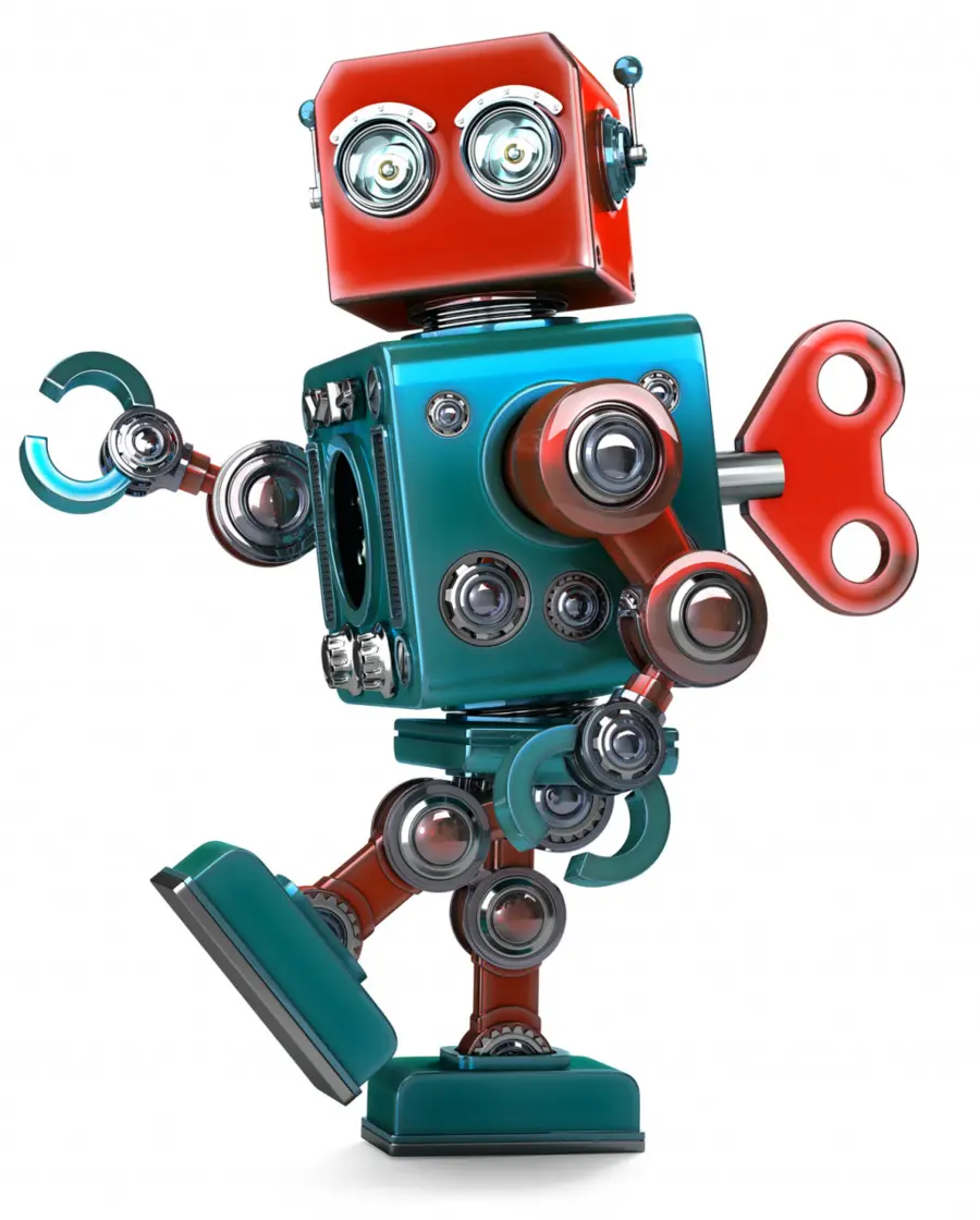 Robot Retro，Antik PNG