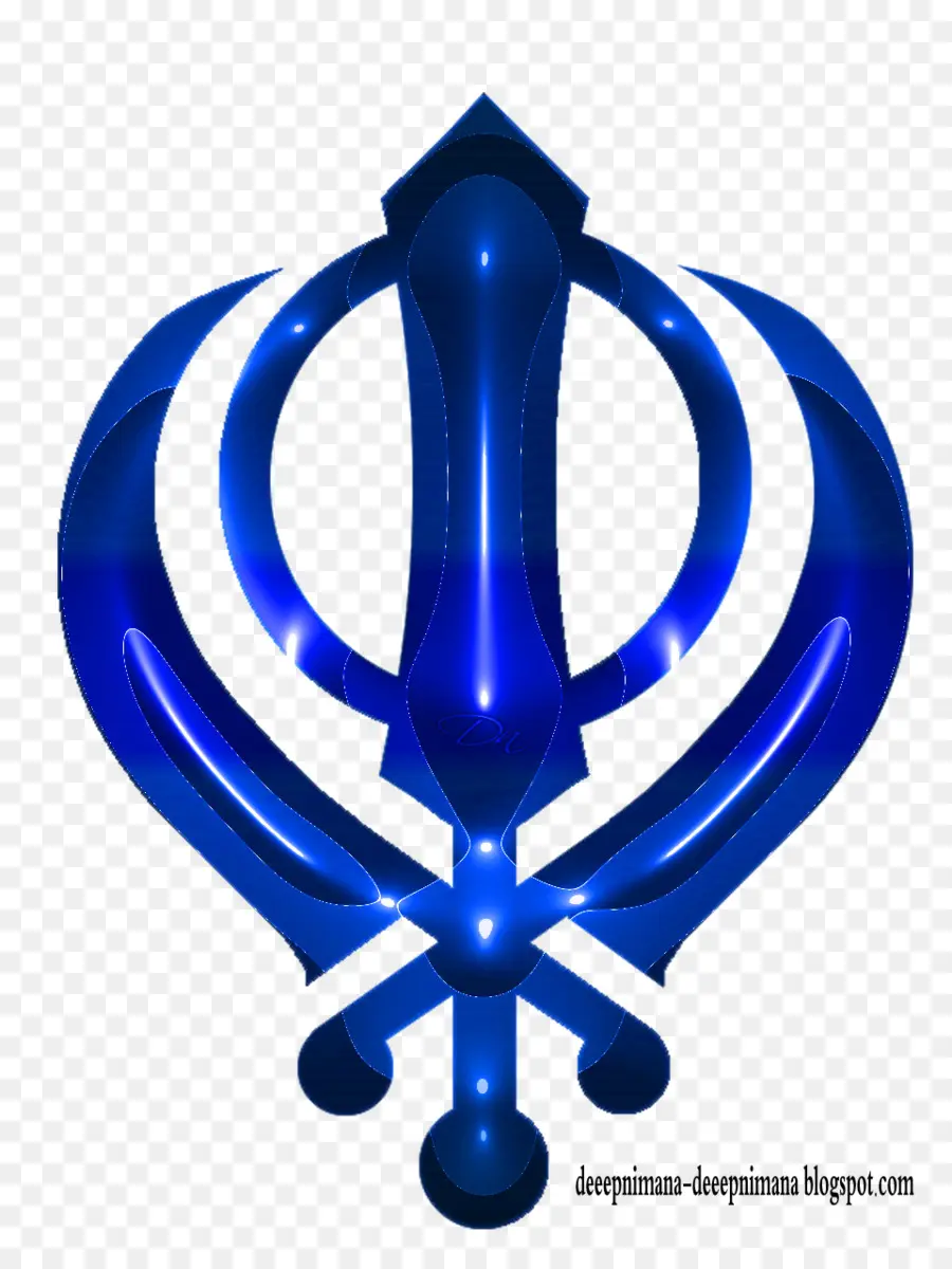 Simbol Khanda Biru，Khanda PNG