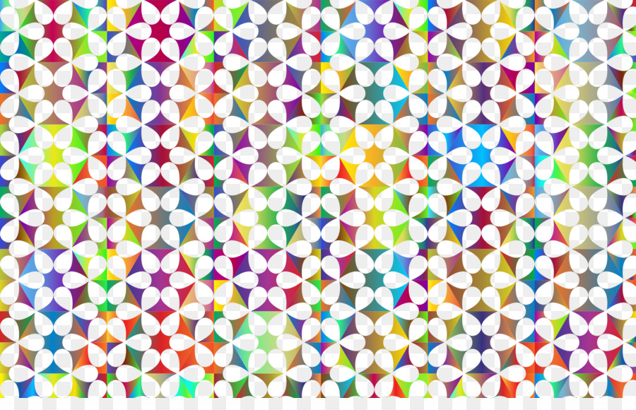 Pola Warna Warni，Geometris PNG