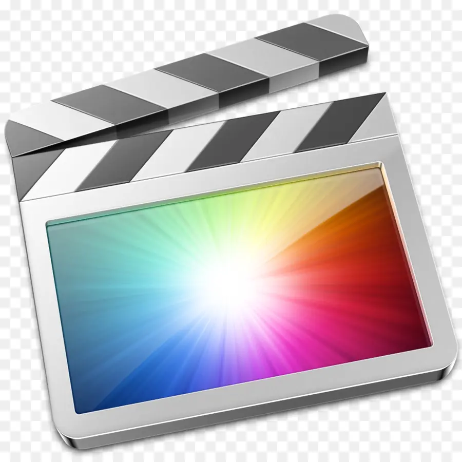 Clapperboard Berwarna Warni，Pengeditan Video PNG