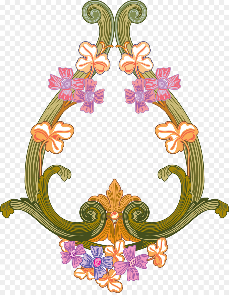 Ornamen Bunga，Bunga PNG