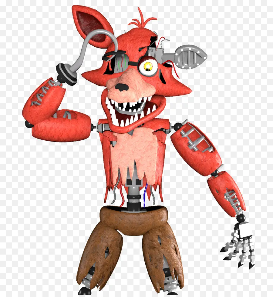 Rubah Animatronik Merah，Robot PNG