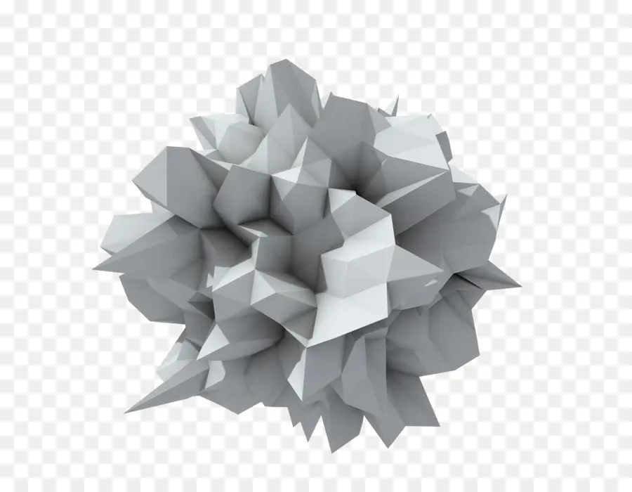 Bentuk Geometris，3d PNG