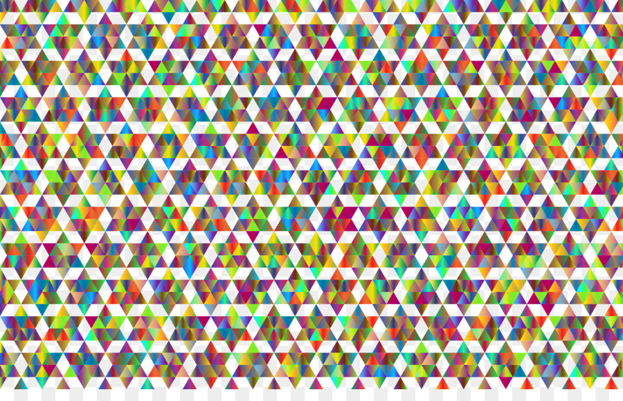 Segitiga Berwarna Warni，Geometris PNG