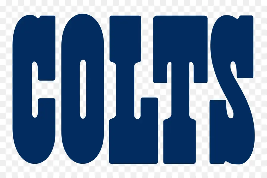 Logo Colts，Biru PNG