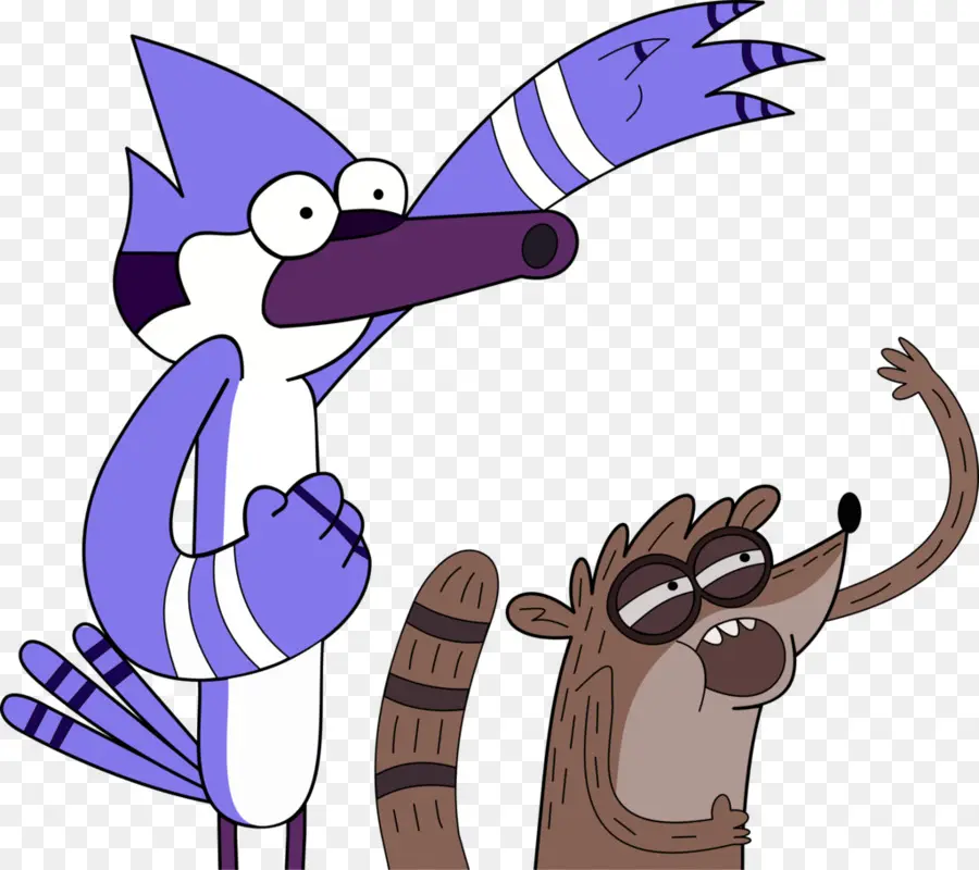 Mordekai Dan Rigby，Kartun PNG