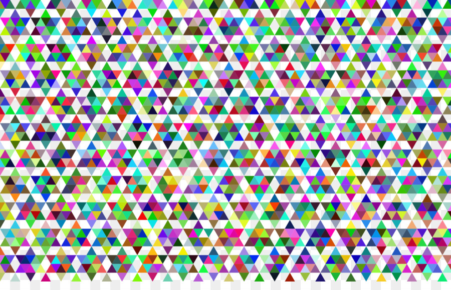 Segitiga Berwarna Warni，Geometris PNG