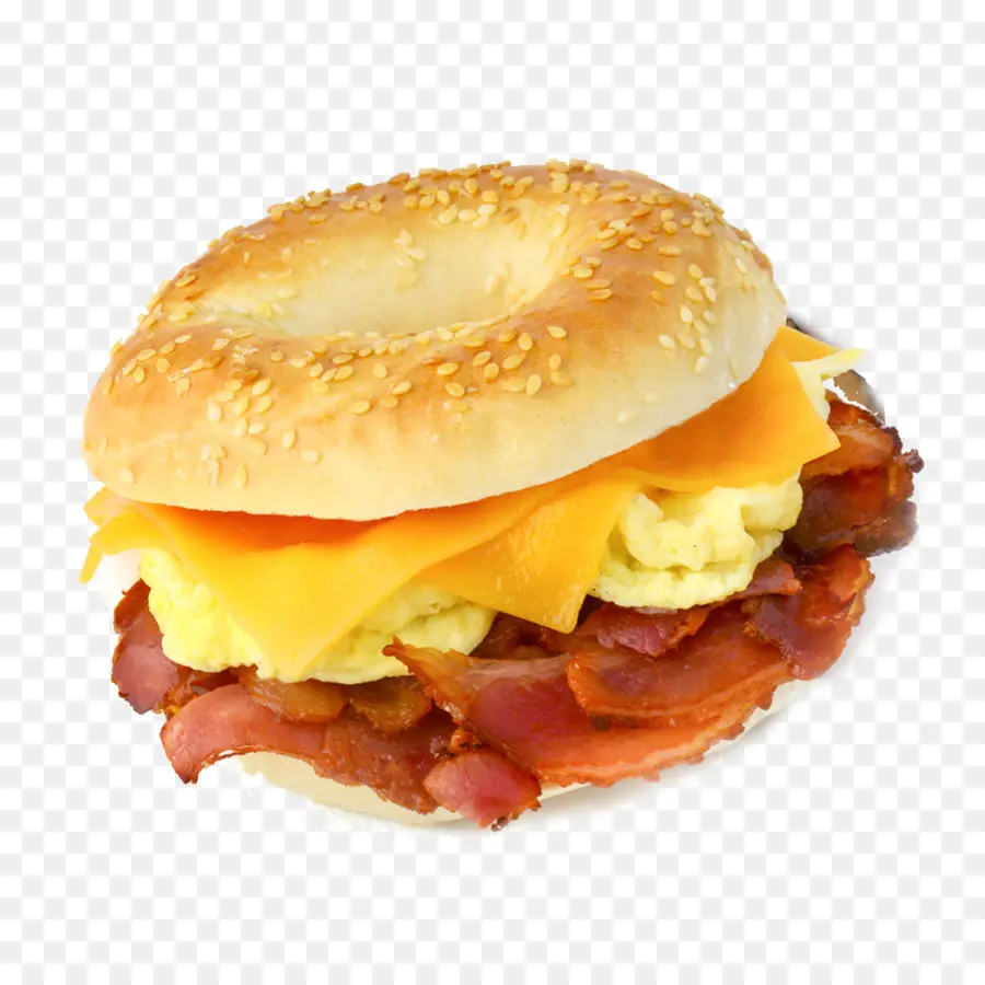 Bagel Telur Bacon，Bagel PNG