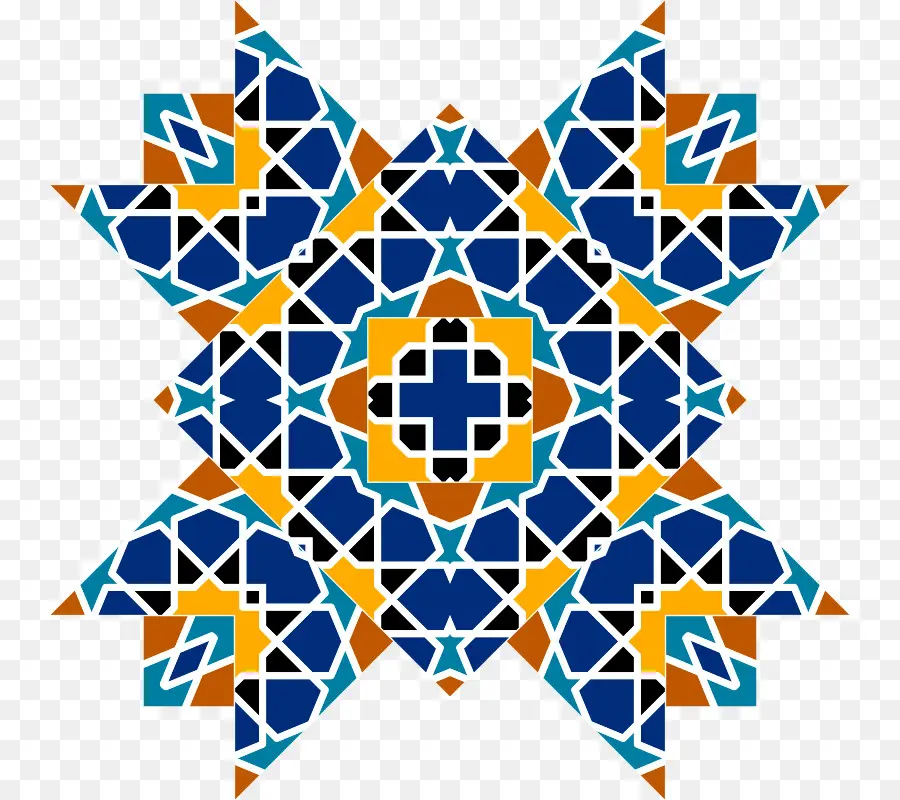 Pola Geometris Islam，Islam PNG