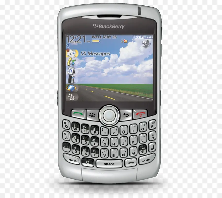 Ponsel Blackberry，Papan Ketik PNG