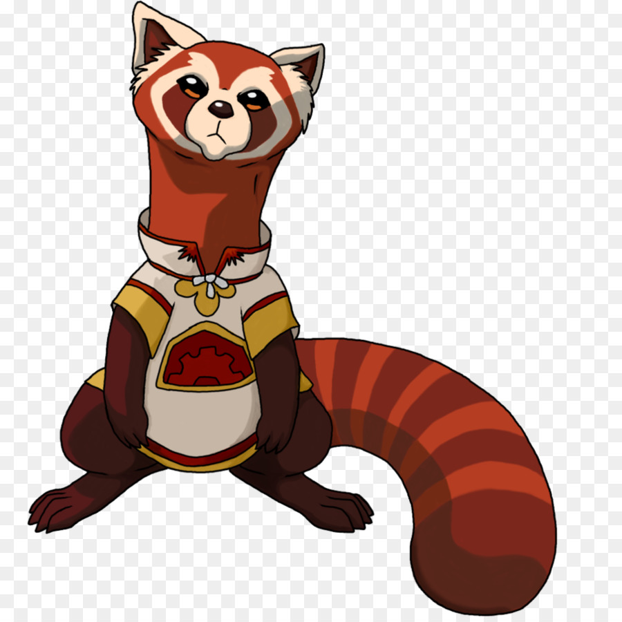 Panda Merah，Kartun PNG