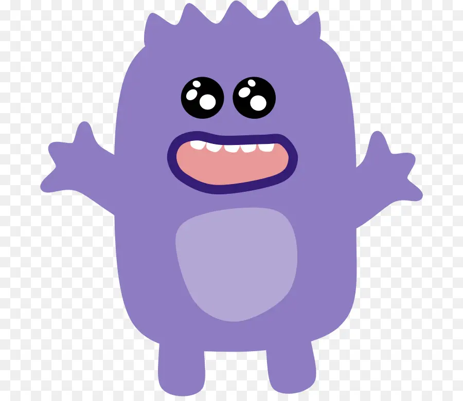 Monster Ungu，Kartun PNG