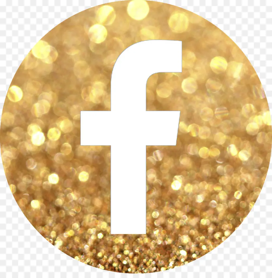 Logo Facebook Emas，Media Sosial PNG