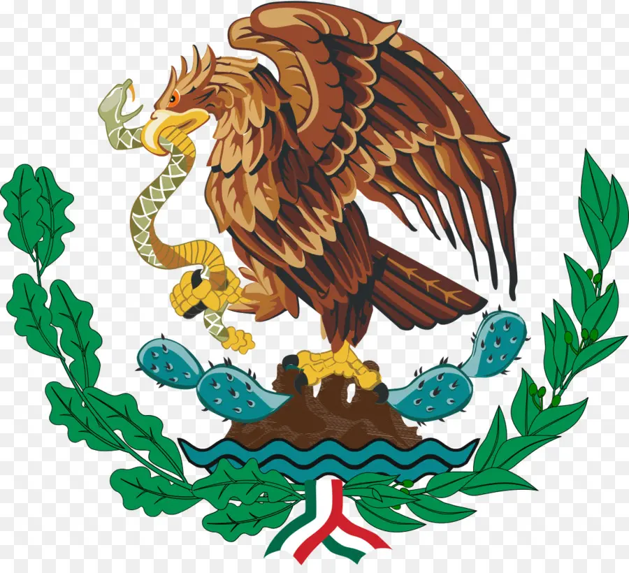 Meksiko，Lambang Dari Mexico PNG