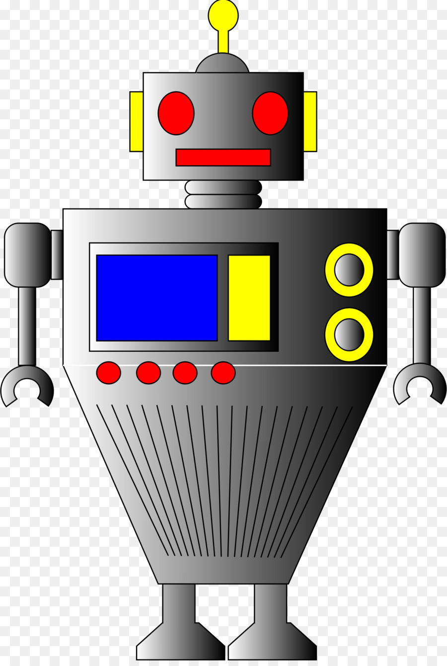 Robot Biru，Robot PNG