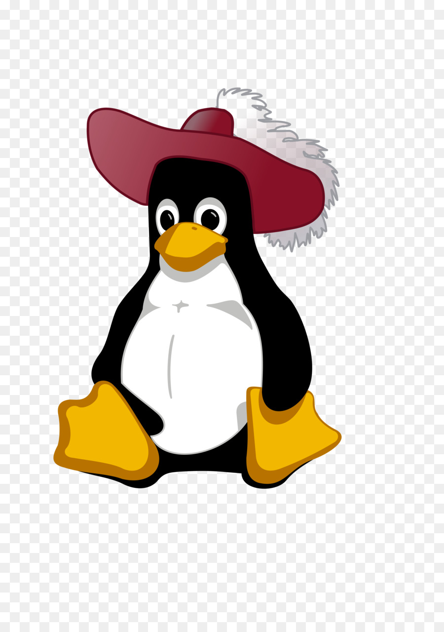 Penguin Dengan Topi，Imut Imut PNG