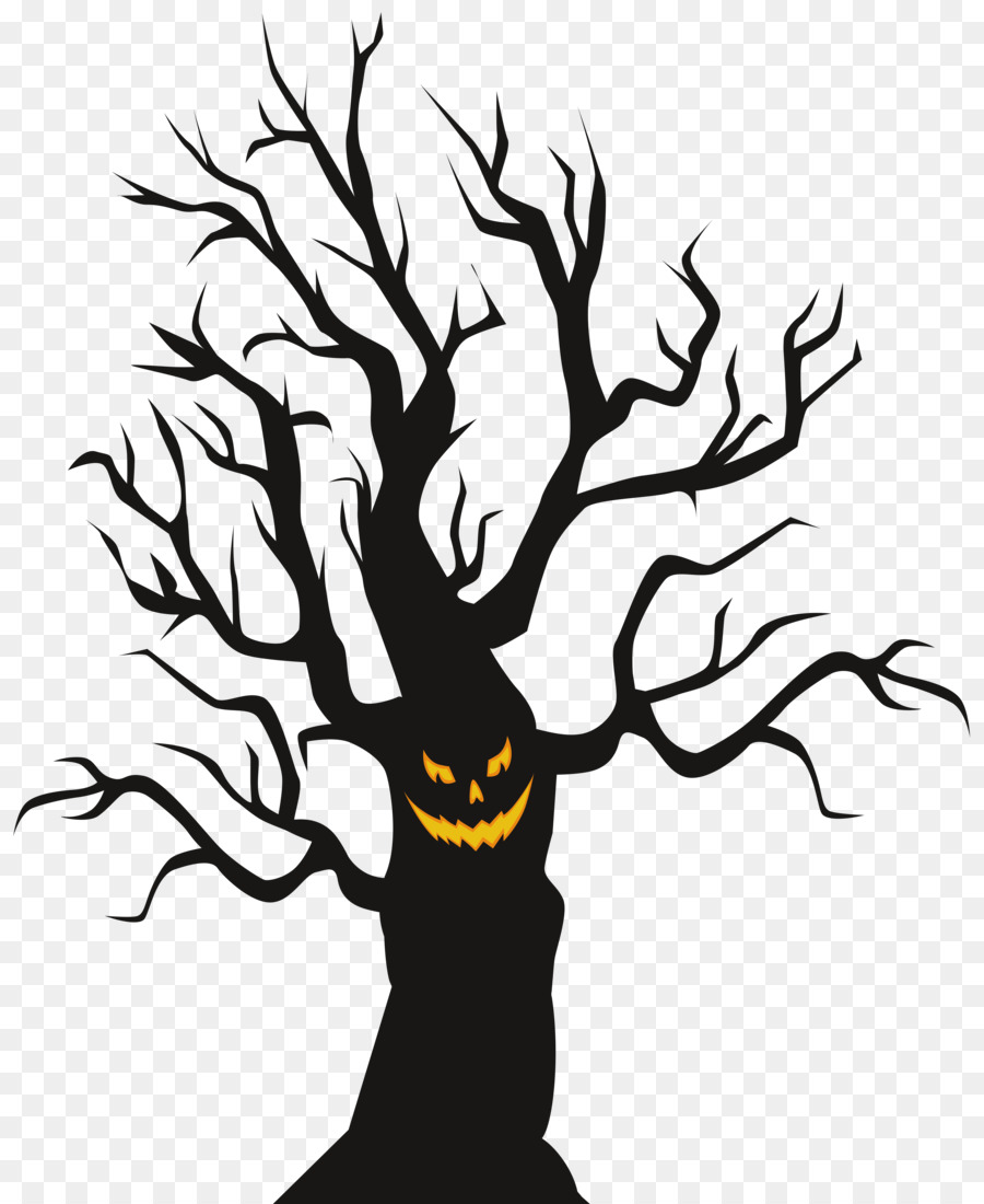 Pohon，Halloween PNG