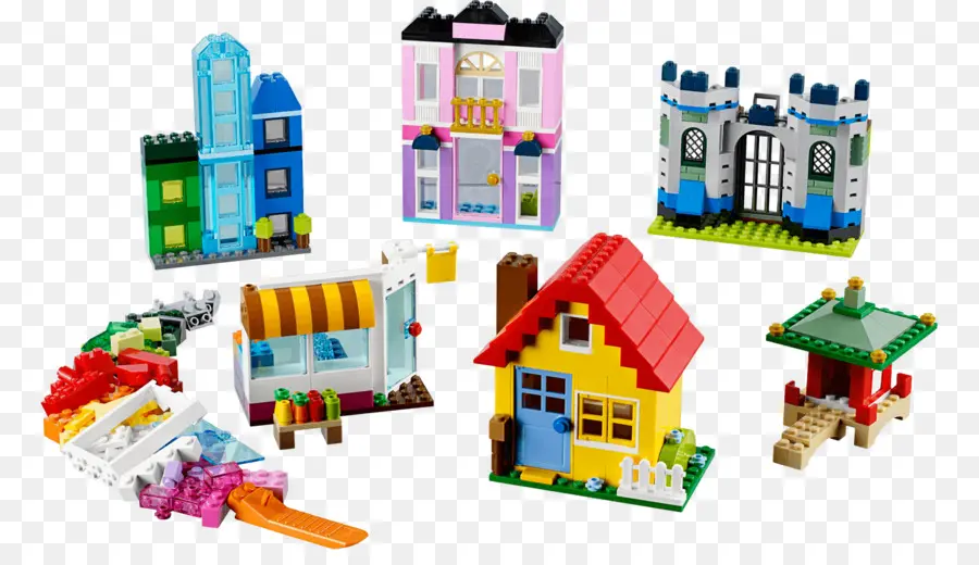 Rumah Lego，Berwarna Warni PNG