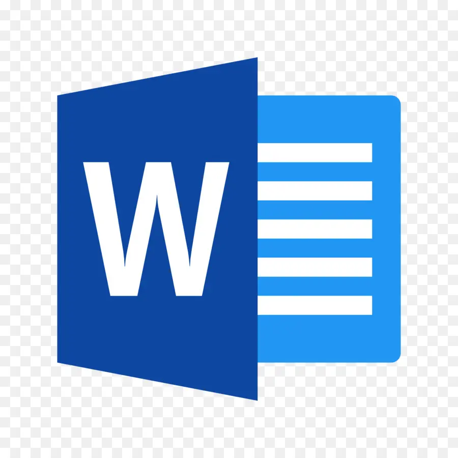 Logo Microsoft Word，Perangkat Lunak PNG