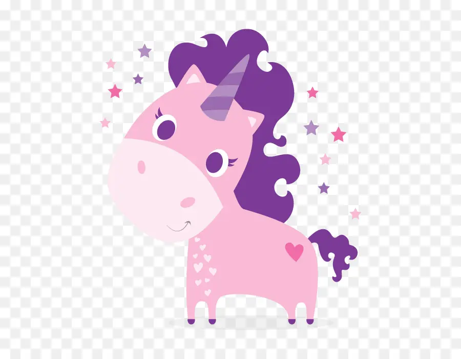 Unicorn Yang Lucu，Kuda PNG