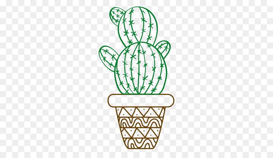 Cactaceae，Siluet PNG