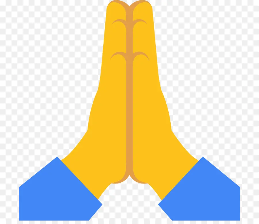 Tangan Berdoa，Emoji PNG