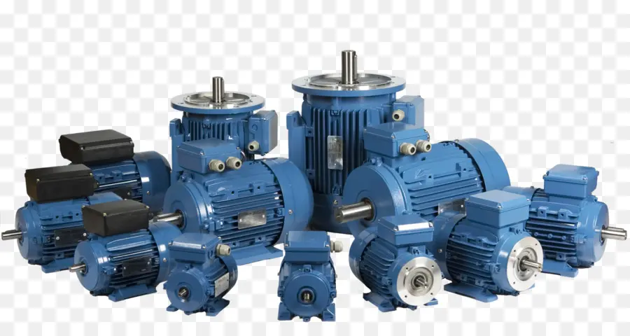 Motor Listrik，Biru PNG