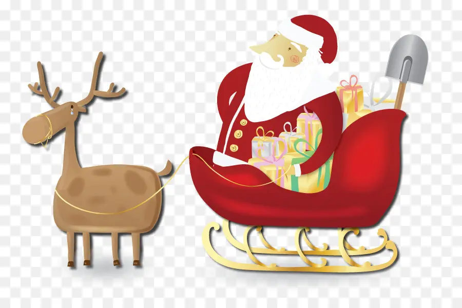 Rudolph，Santa Claus PNG