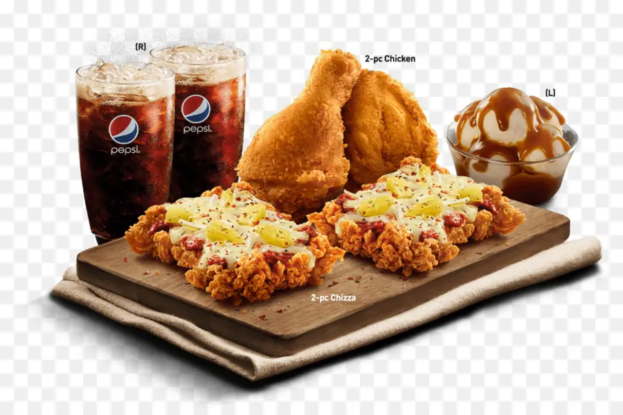 Makanan Ayam Goreng，Pepsi PNG