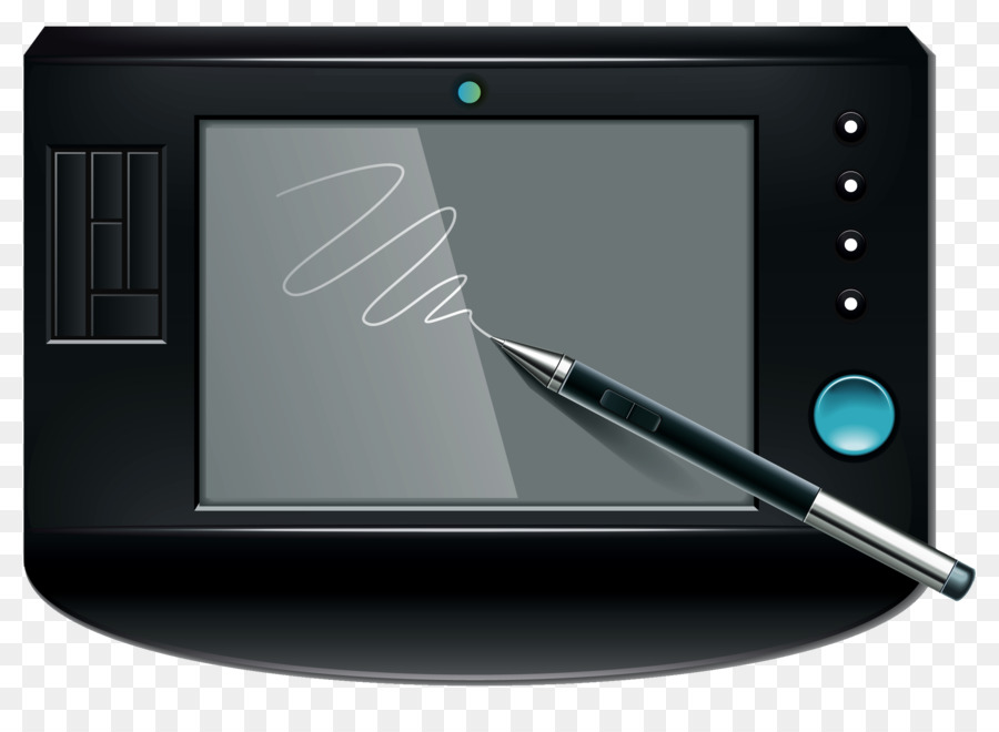 Tablet Menggambar，Stilus PNG