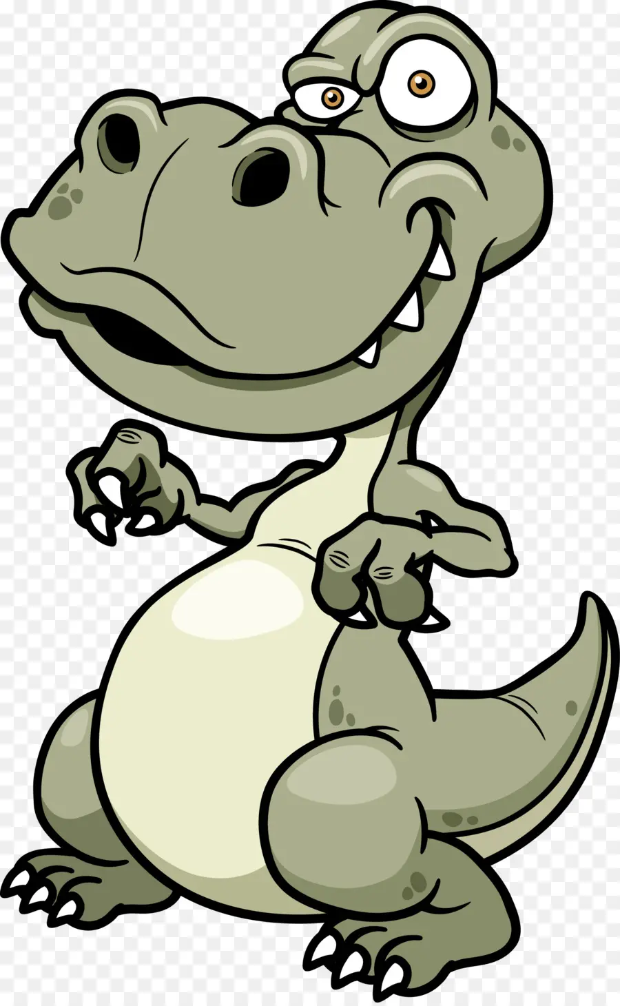 Dinosaurus Kartun，Imut Imut PNG