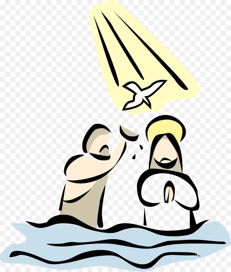 Baptisan，Baptisan Yesus PNG