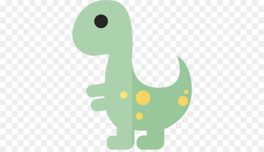 Dinosaurus Hijau，Kartun PNG