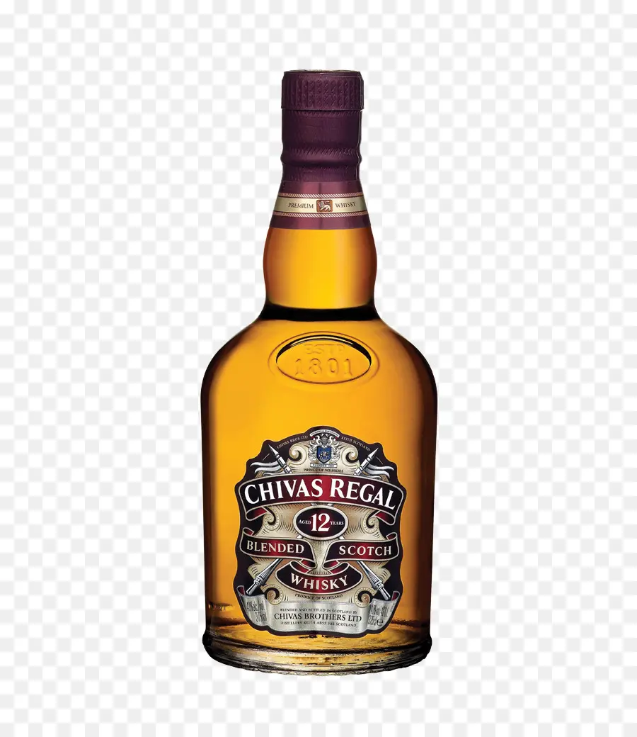 Wiski Chivas Regal Scotch，Botol PNG