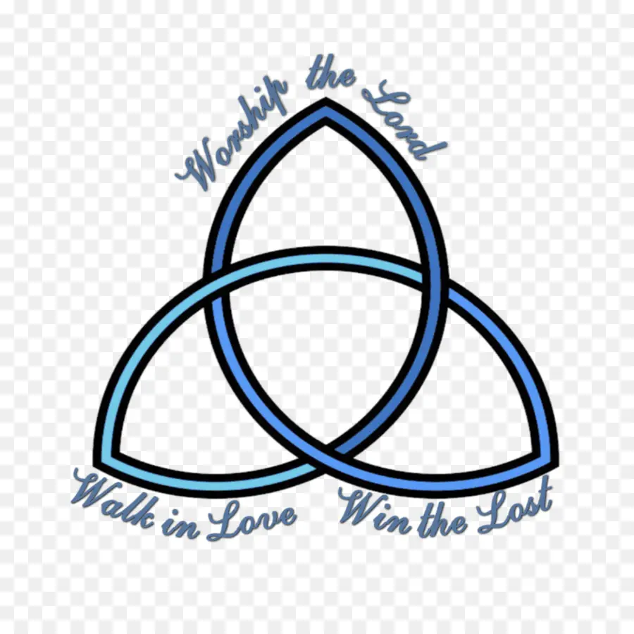 Triquetra，Biru PNG