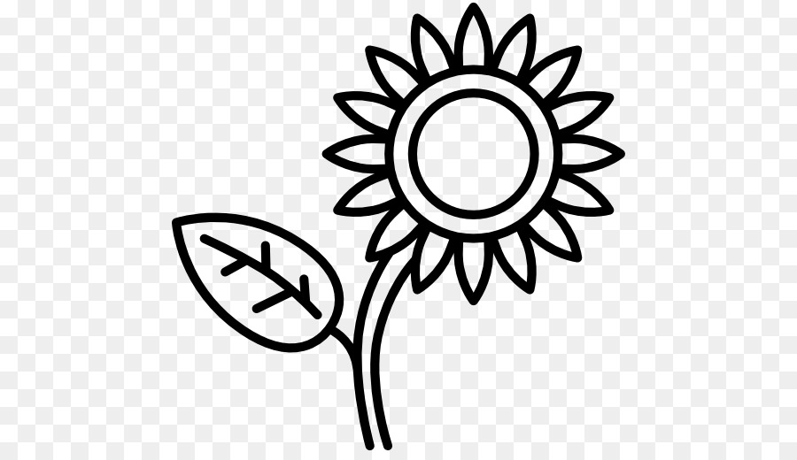 Ikon Komputer Bunga Umum Bunga Matahari Gambar Png