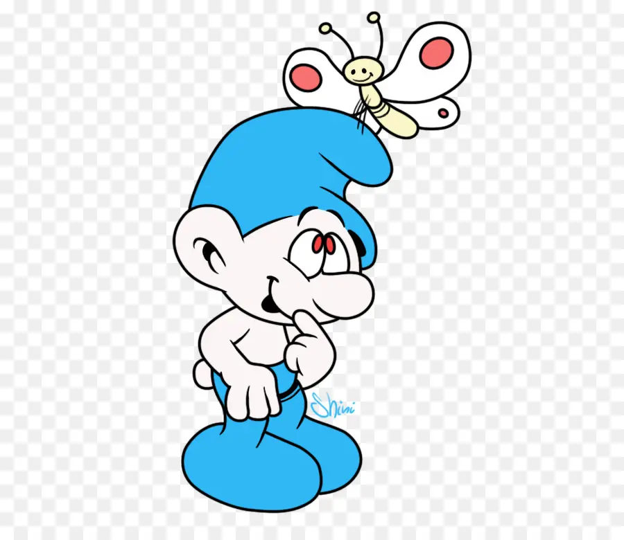 Smurf，Biru PNG