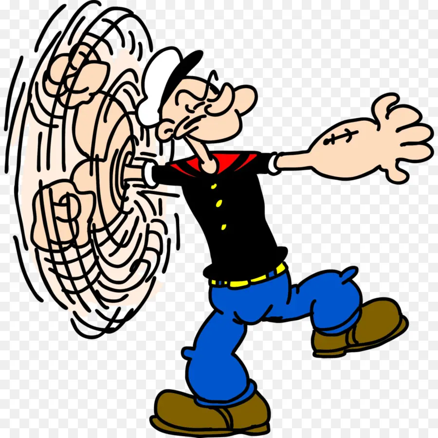 Pelaut Kartun，Popeye PNG