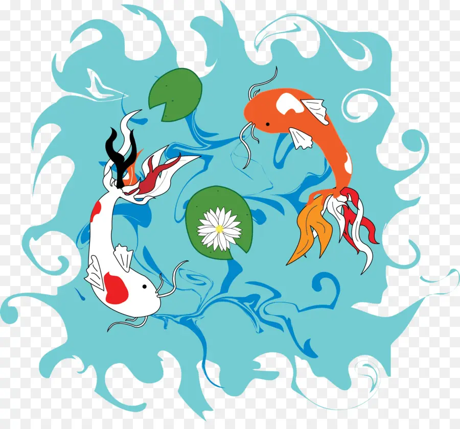 Koi，Ikan PNG