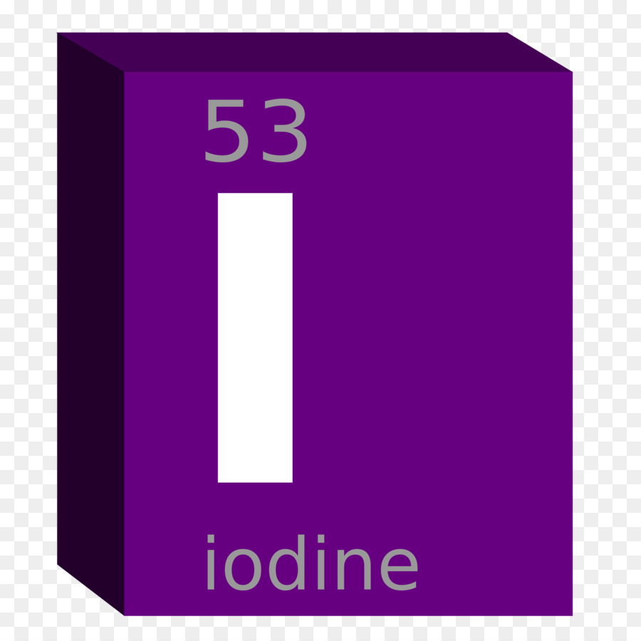 Tabel periodik yodium