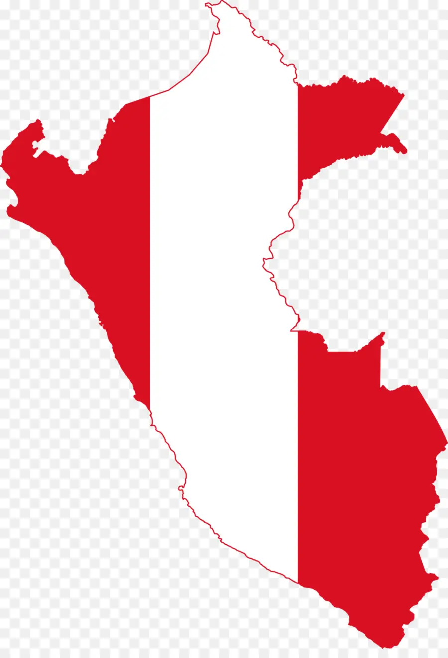 Peru，Peta PNG