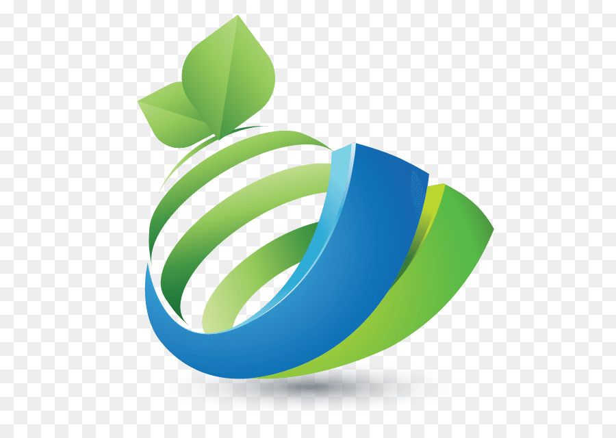 Logo Daun，Hijau PNG