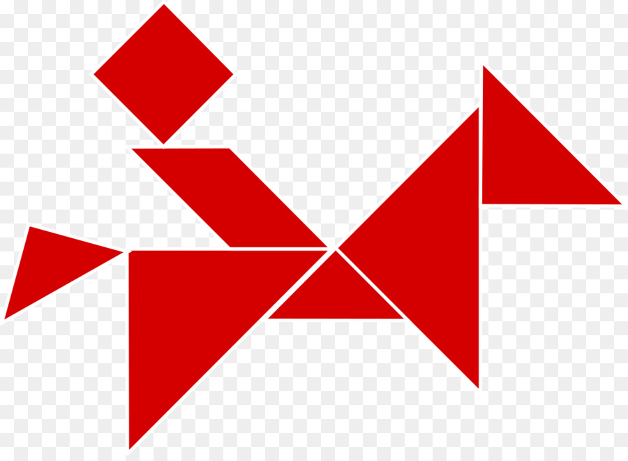 Burung Tangram Merah，Membingungkan PNG