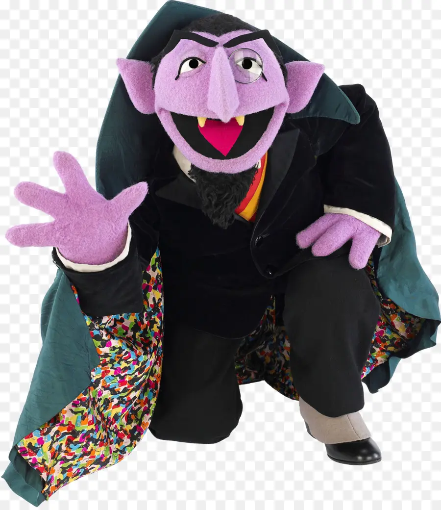 Count Von Count，Elmo PNG