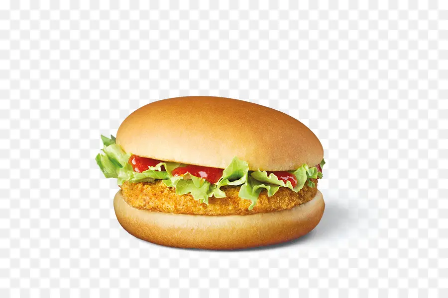 Sandwich Ayam，Selada PNG