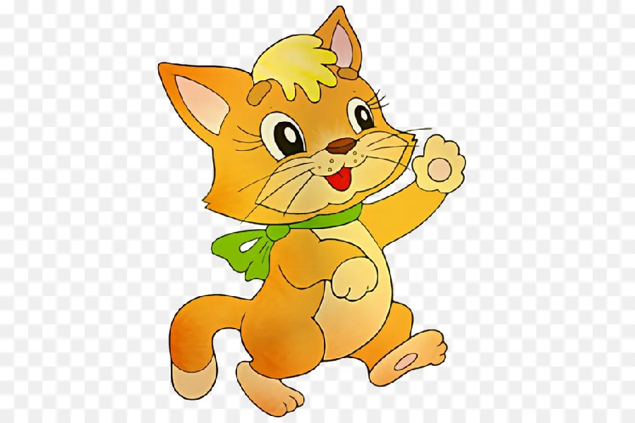 Kucing Kartun，Imut Imut PNG