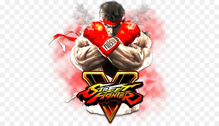 Logo Street Fighter V，Permainan PNG