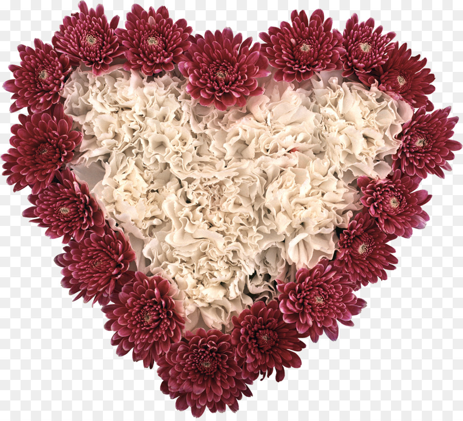 Bunga Hari Valentine Jantung Gambar Png