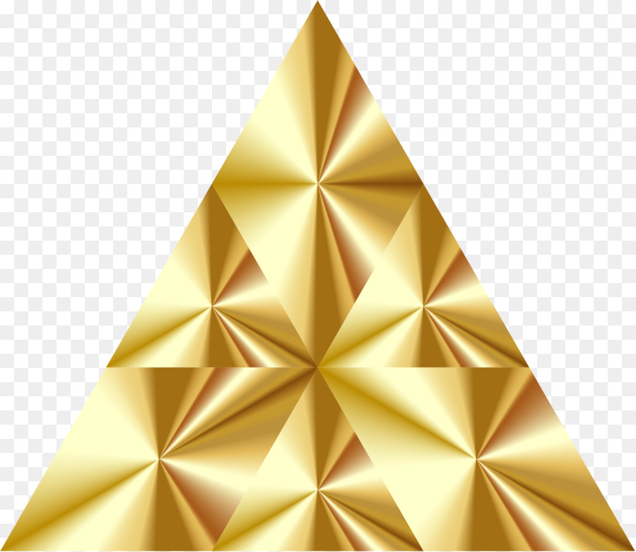 Segitiga Emas，Geometris PNG