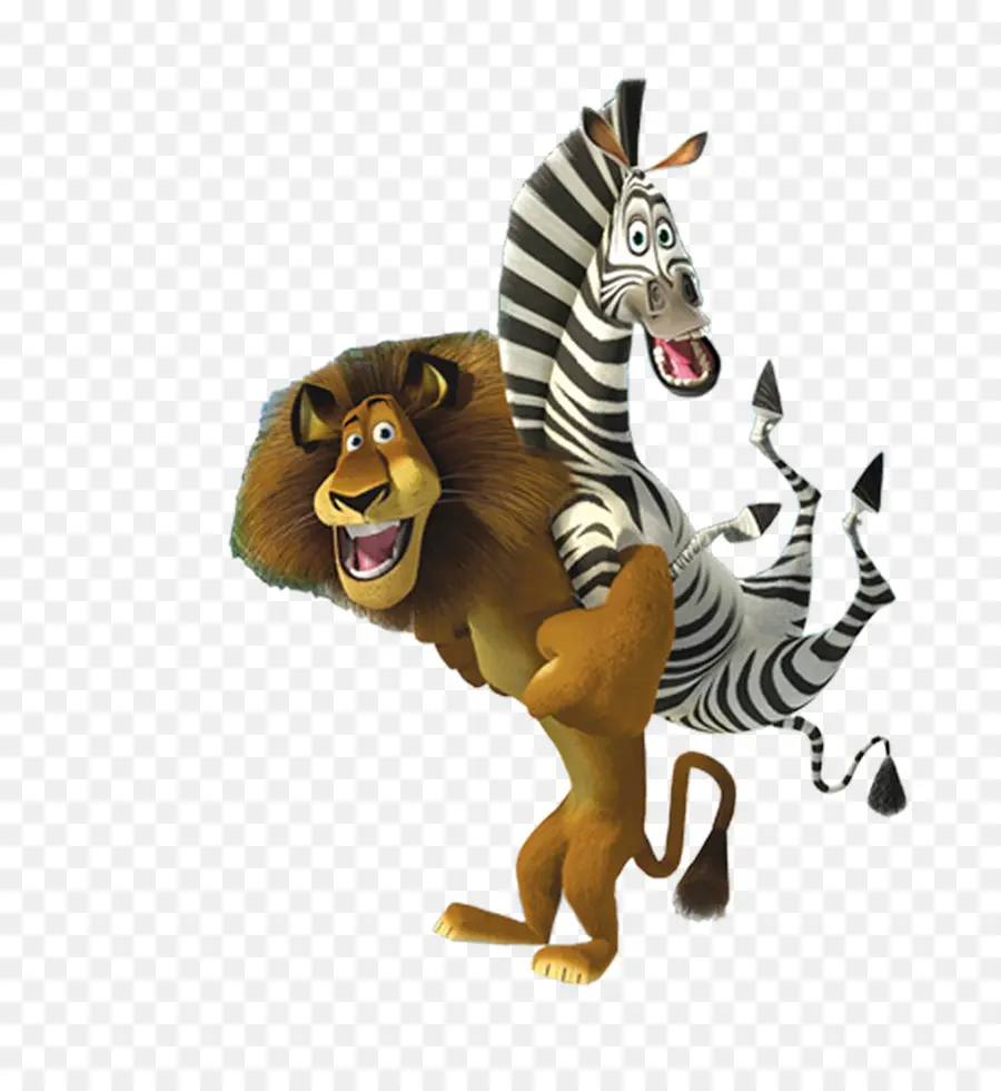 Singa Dan Zebra，Hewan PNG